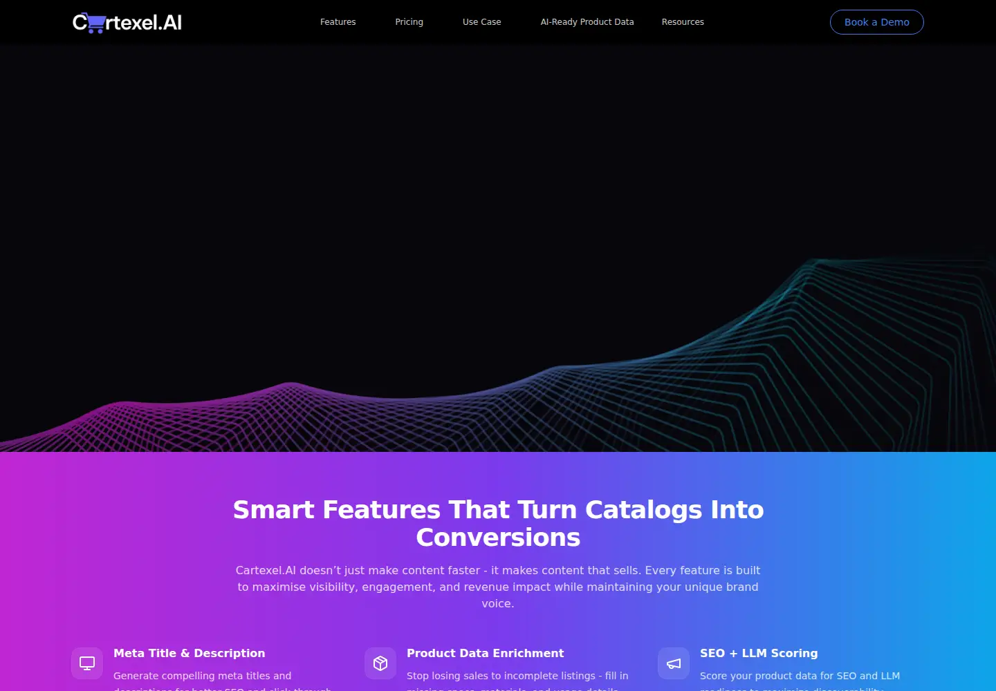 Screenshot of cartexel.ai