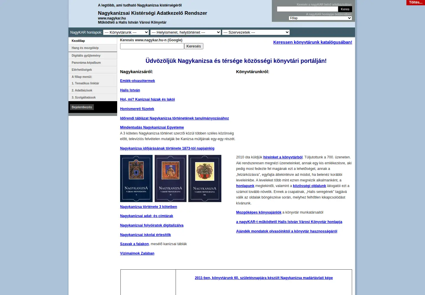Screenshot of nagykar.hu