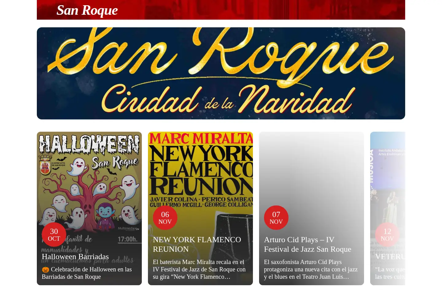 Screenshot of sanroque.es