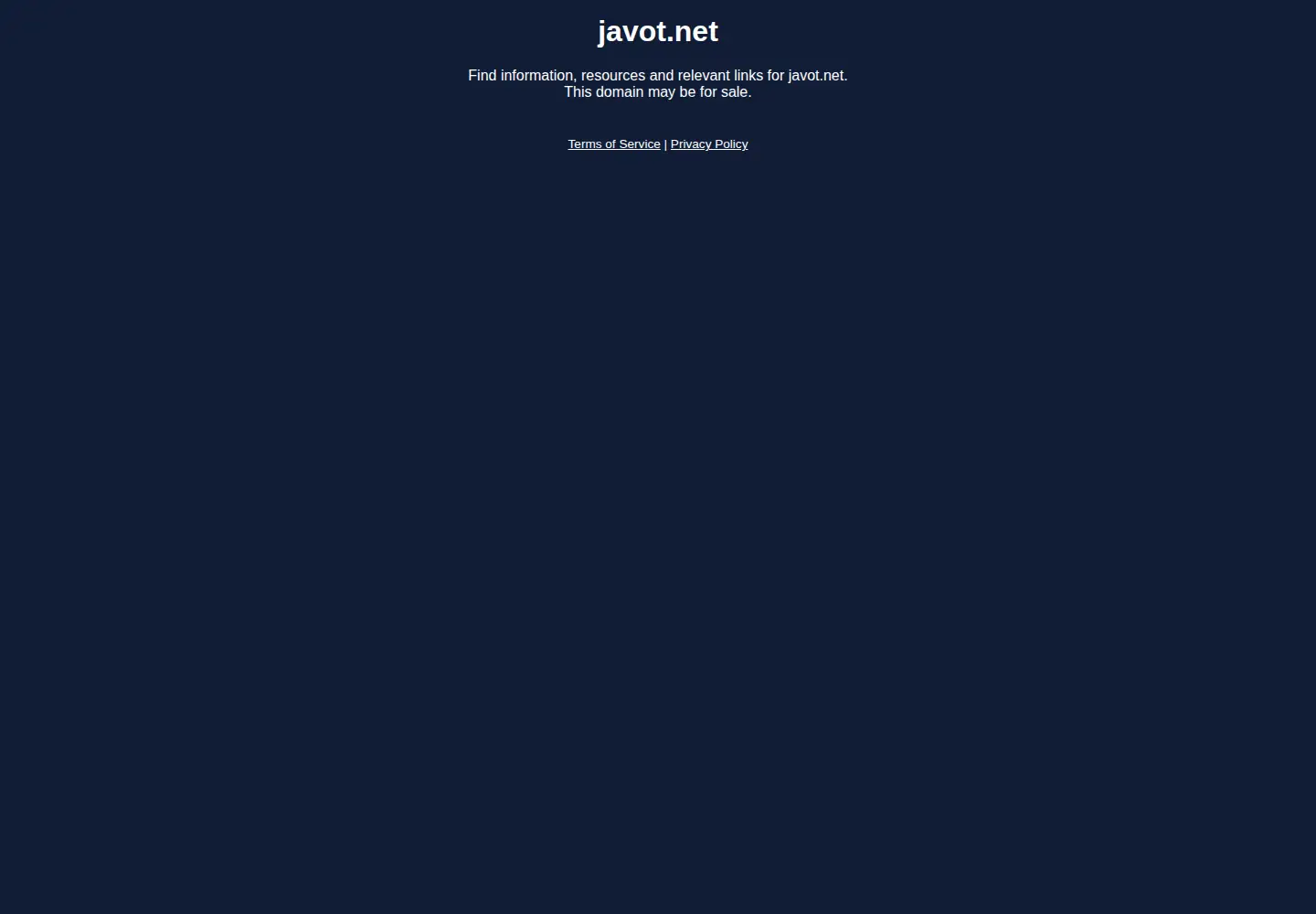 Screenshot of javot.net