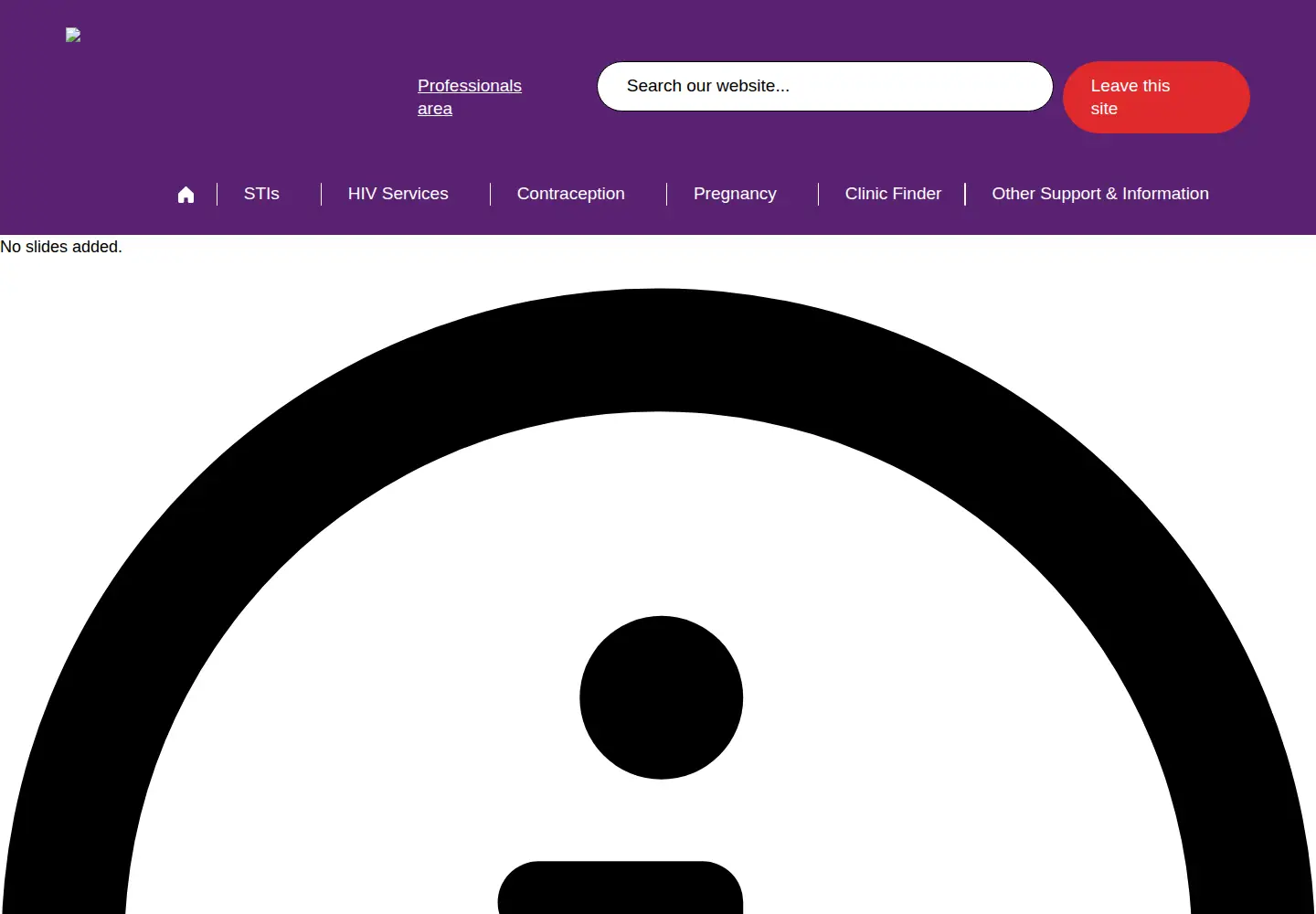 Captured homepage of letstalkaboutit.nhs.uk in the current scan