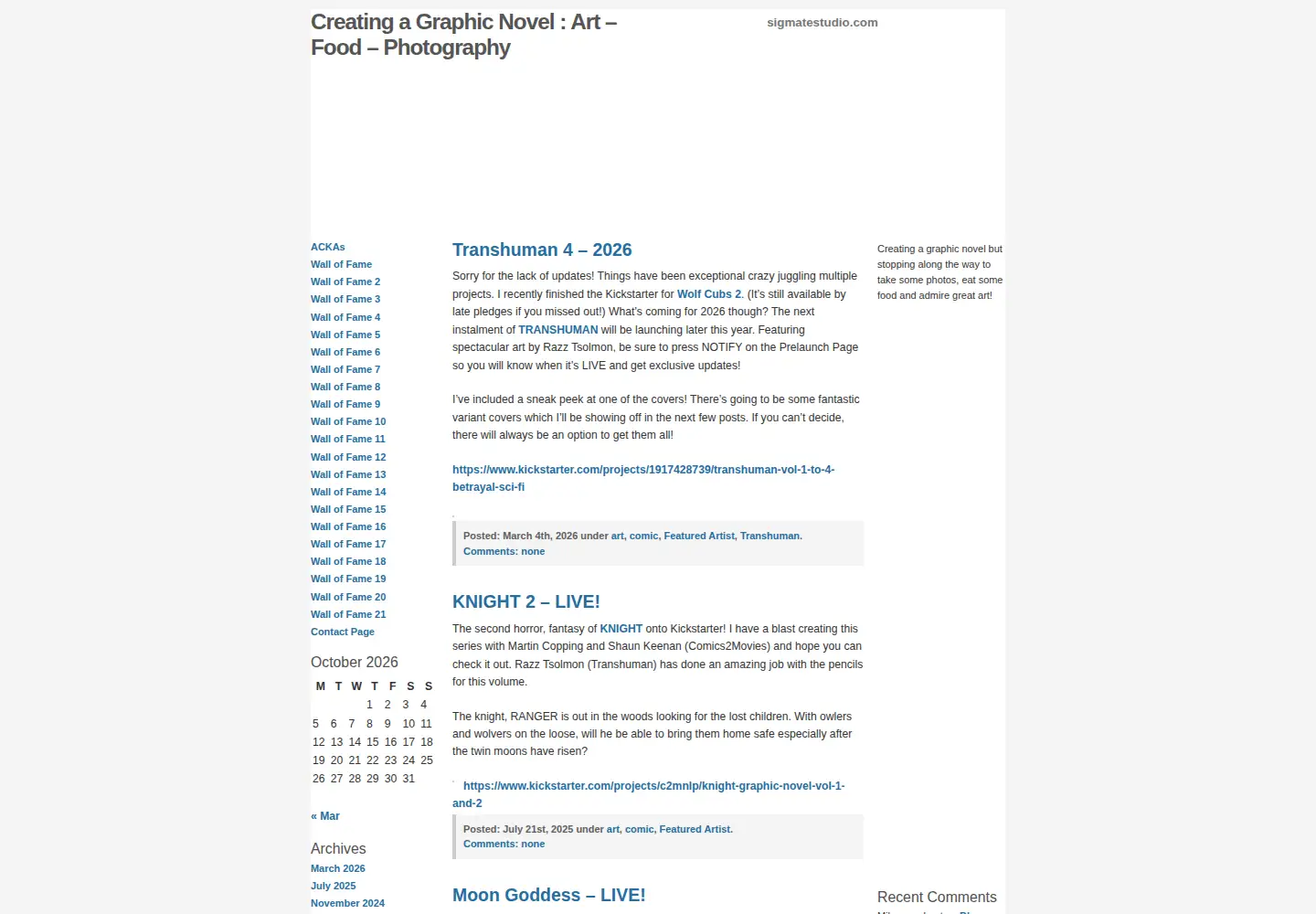 Screenshot of sigmatestudio.com