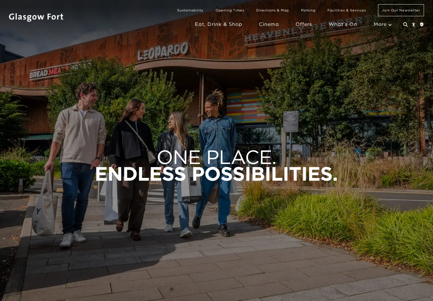 Screenshot of glasgowfort.com