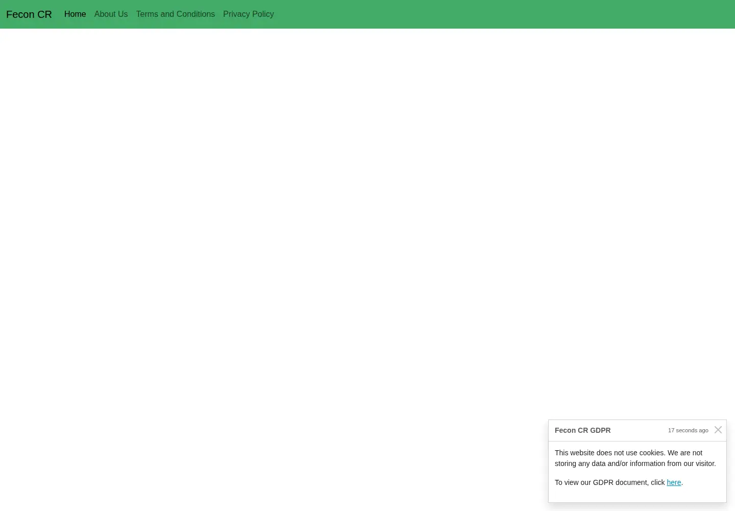 Screenshot of feconcr.org