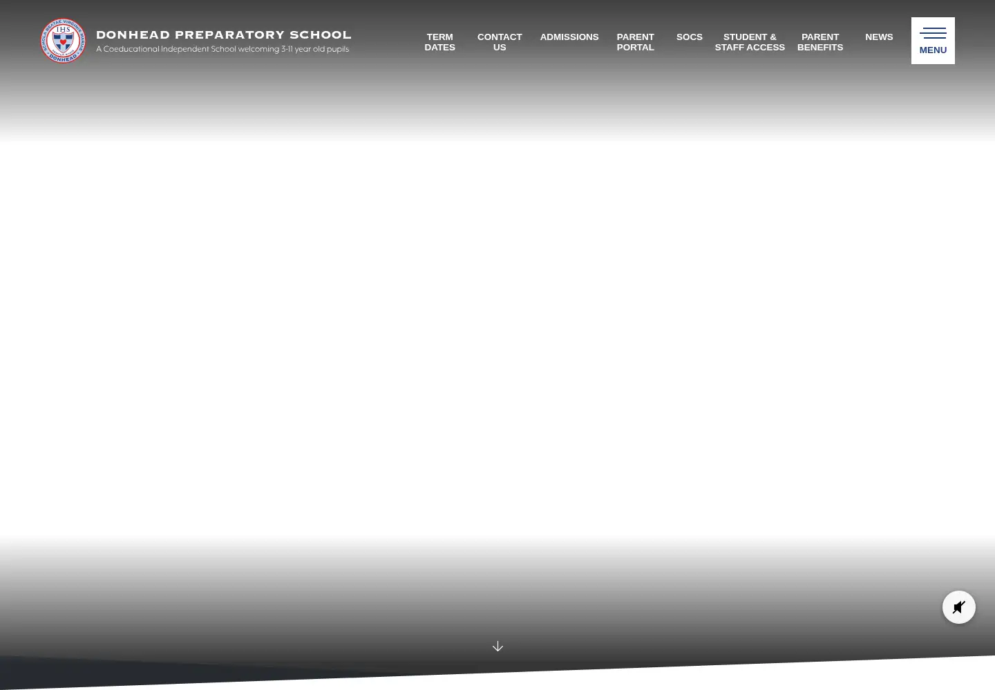 Captured homepage of donhead.org.uk in the current scan