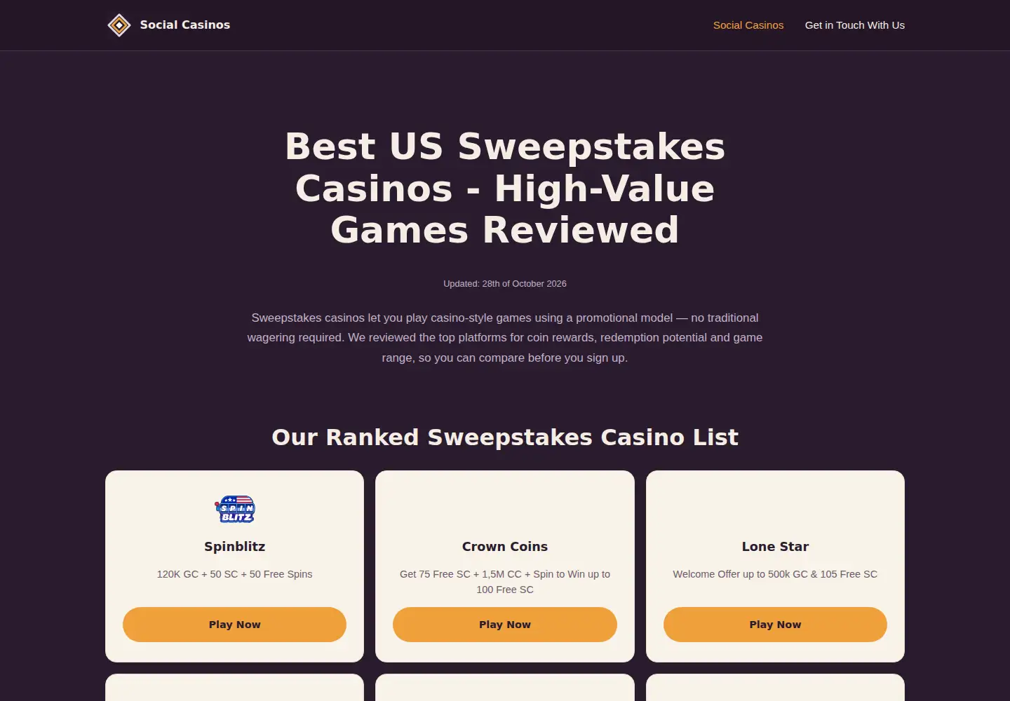 Screenshot of trackedinamerica.org