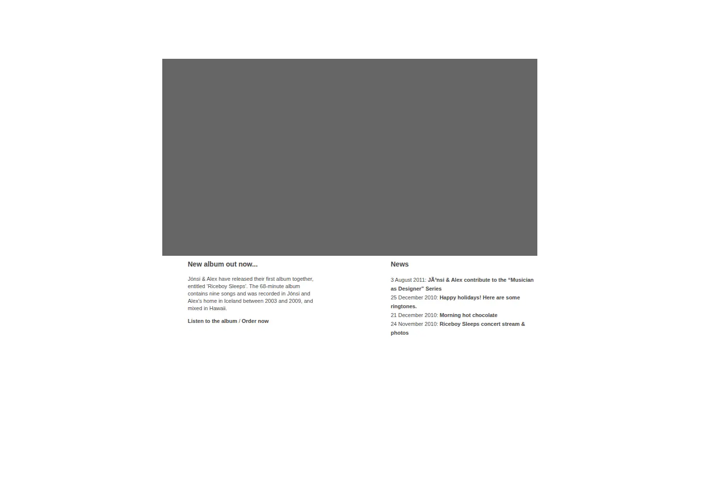 Screenshot of jonsiandalex.com