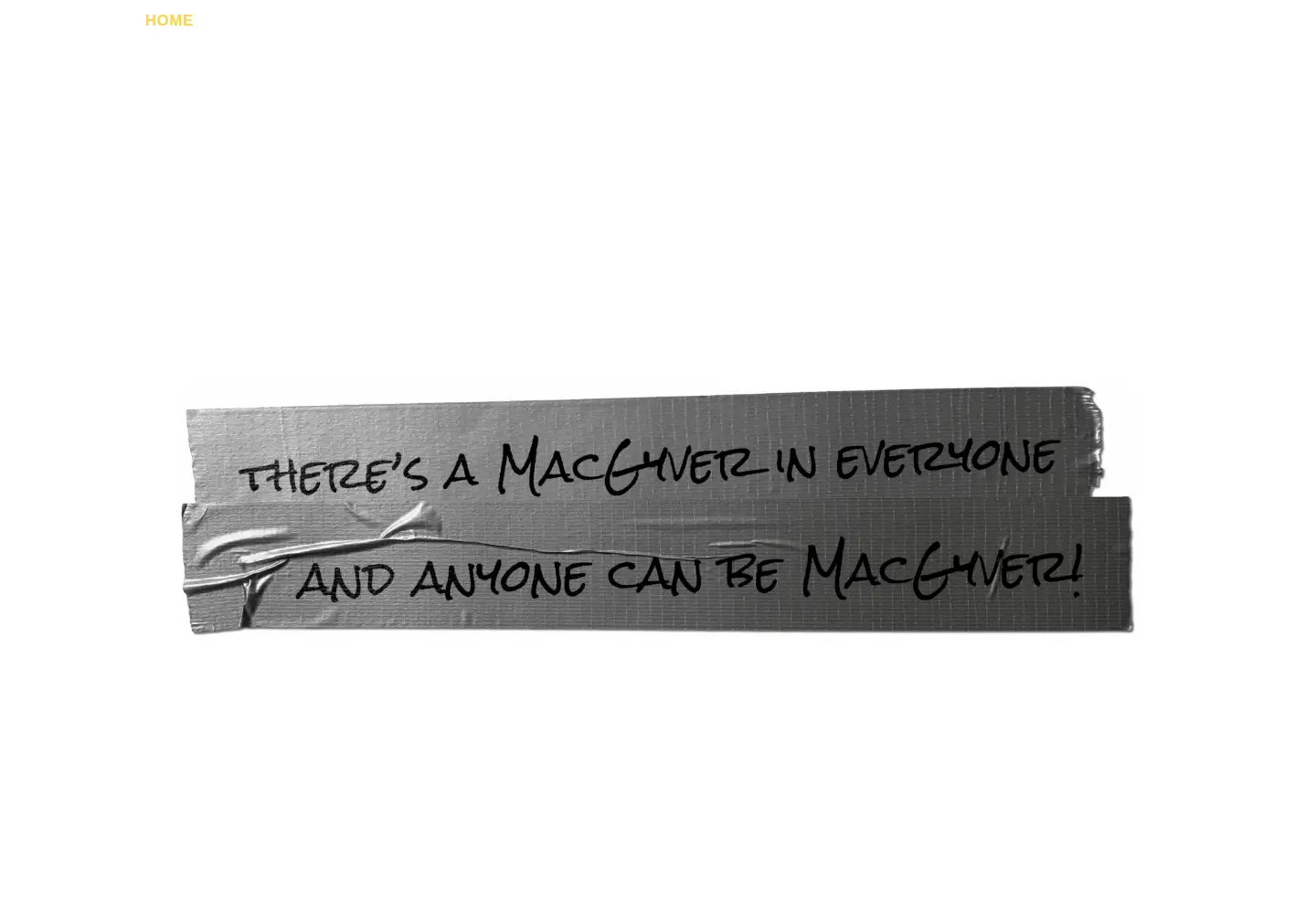Captured homepage of macgyverglobal.com in the current scan
