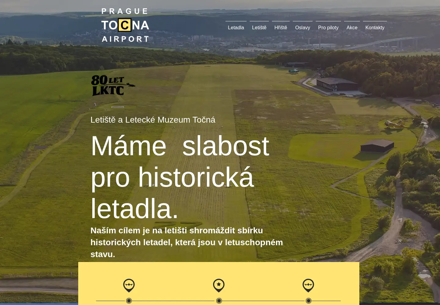 Screenshot of tocna.cz