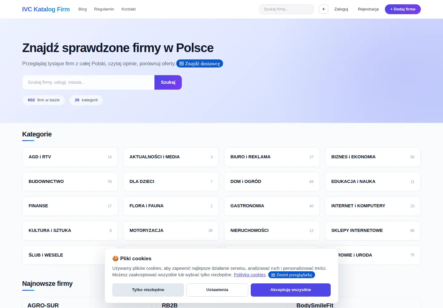 Screenshot of ivc.pl