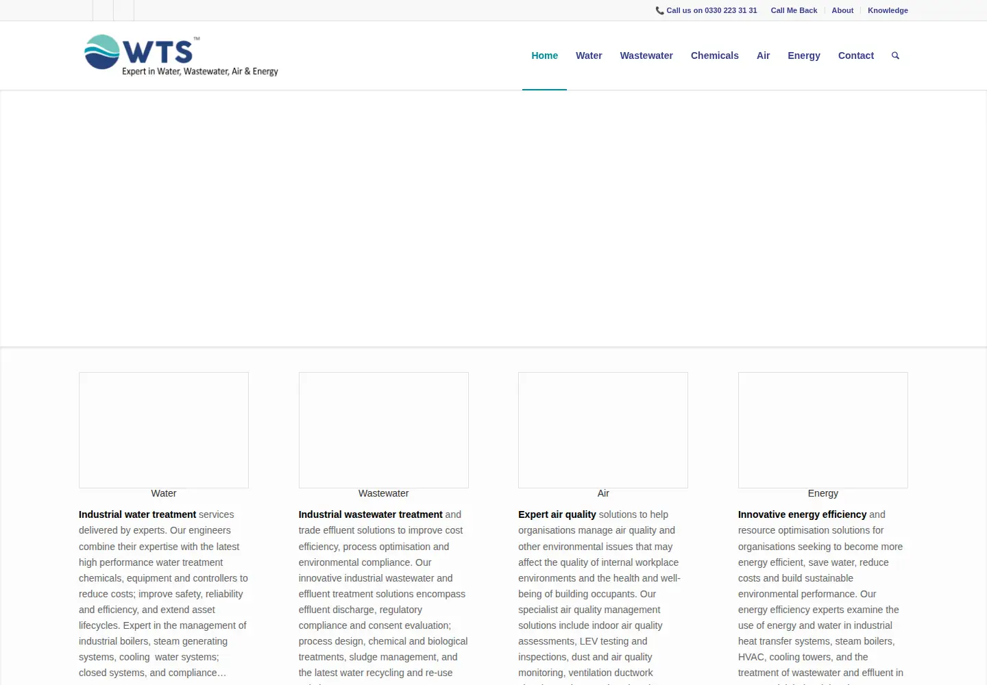 Screenshot of watertreatmentservices.co.uk