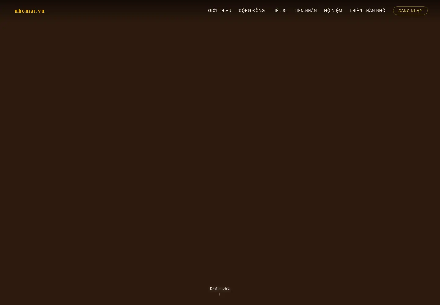 Captured homepage of nhomai.vn in the current scan