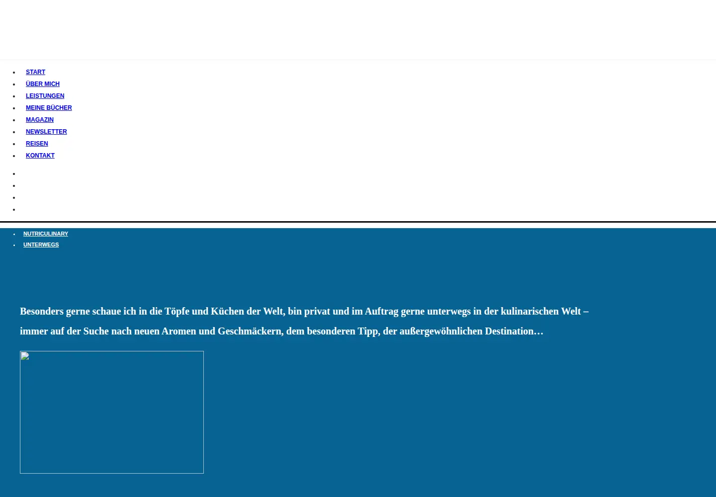 Screenshot of nutriculinary.com