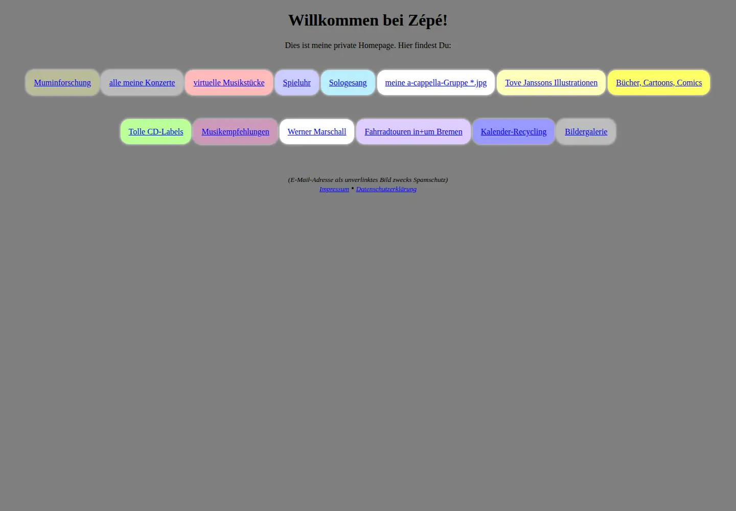 Screenshot of zepe.de