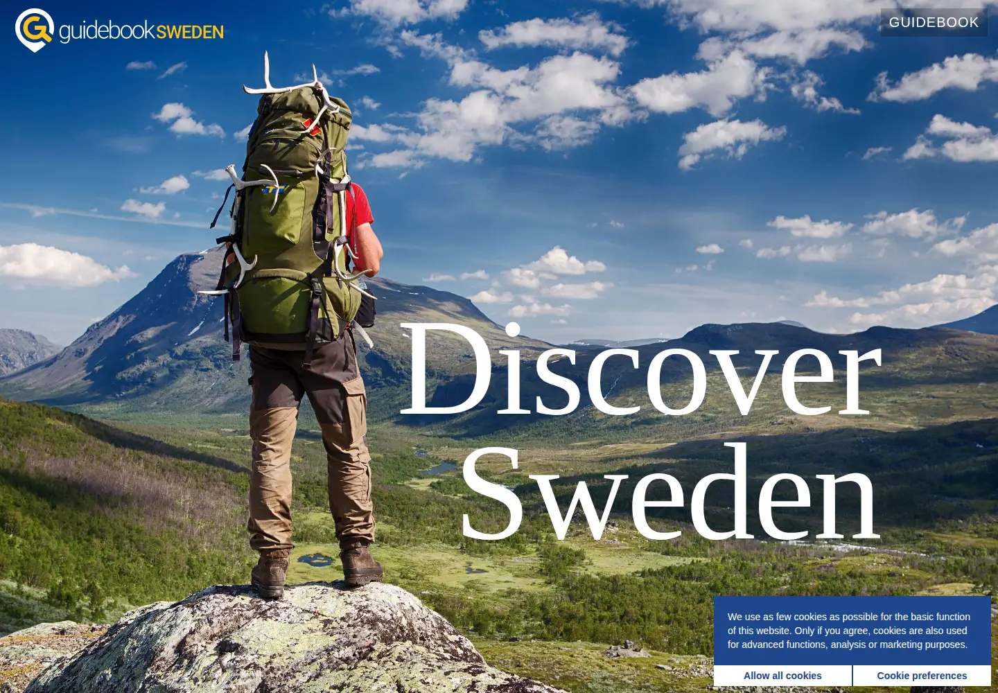 Screenshot of guidebook-sweden.com