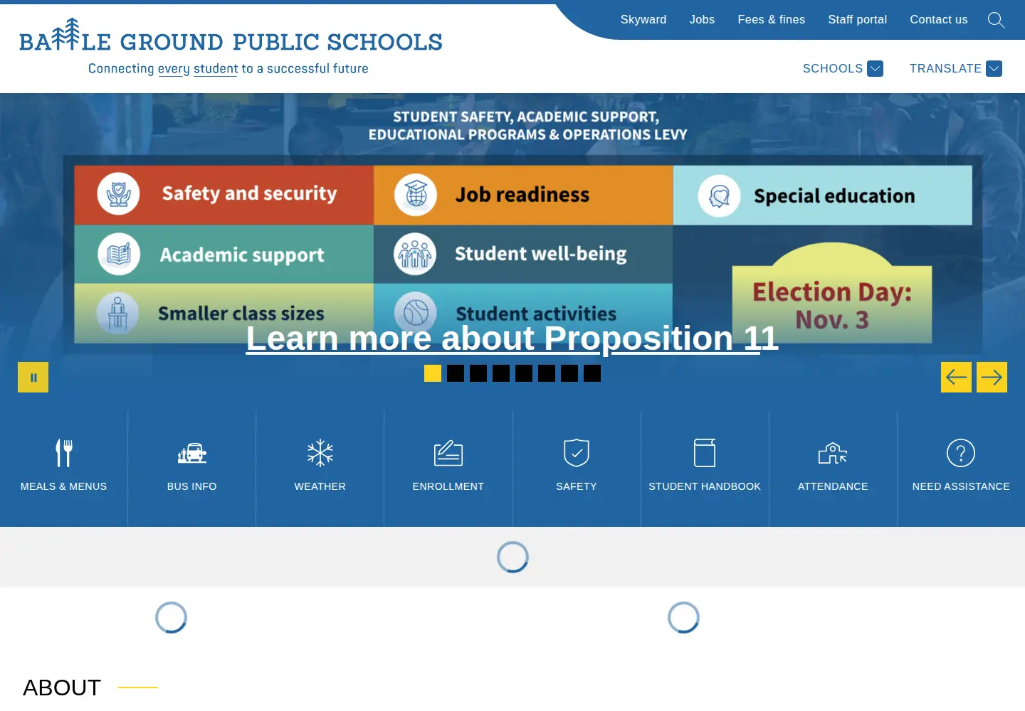 Screenshot of battlegroundps.org