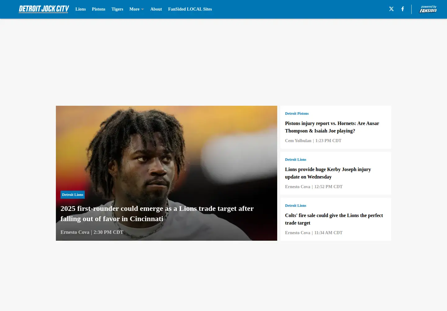 Screenshot of detroitjockcity.com