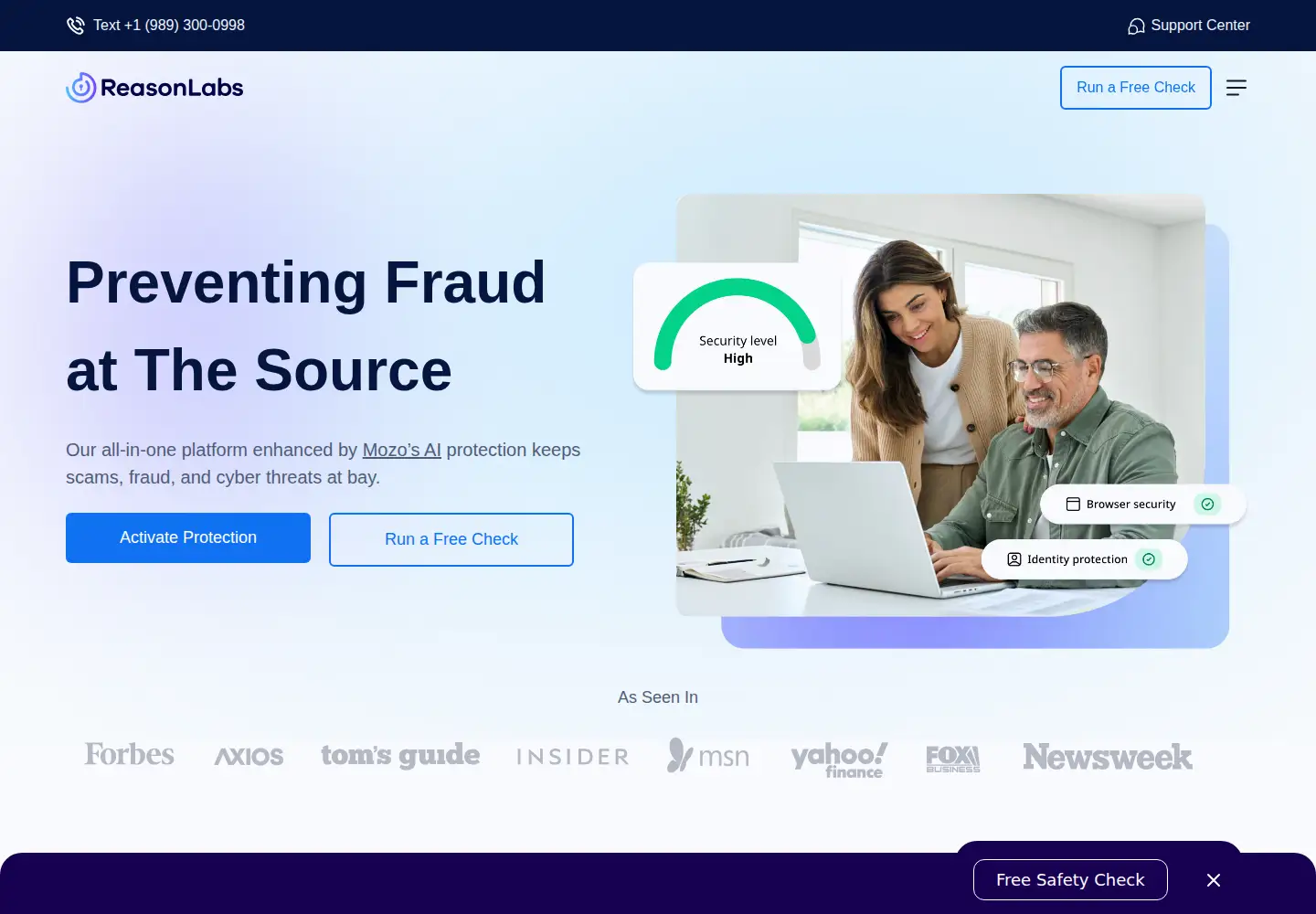 Screenshot of reasonlabs.com