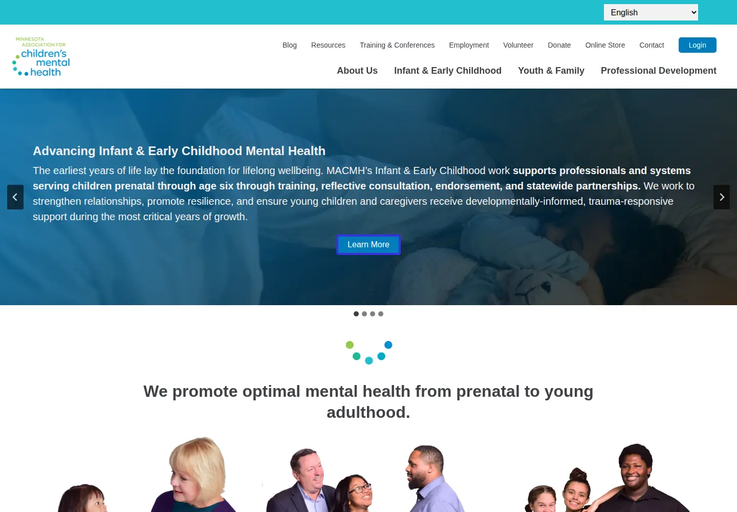 Screenshot of macmh.org