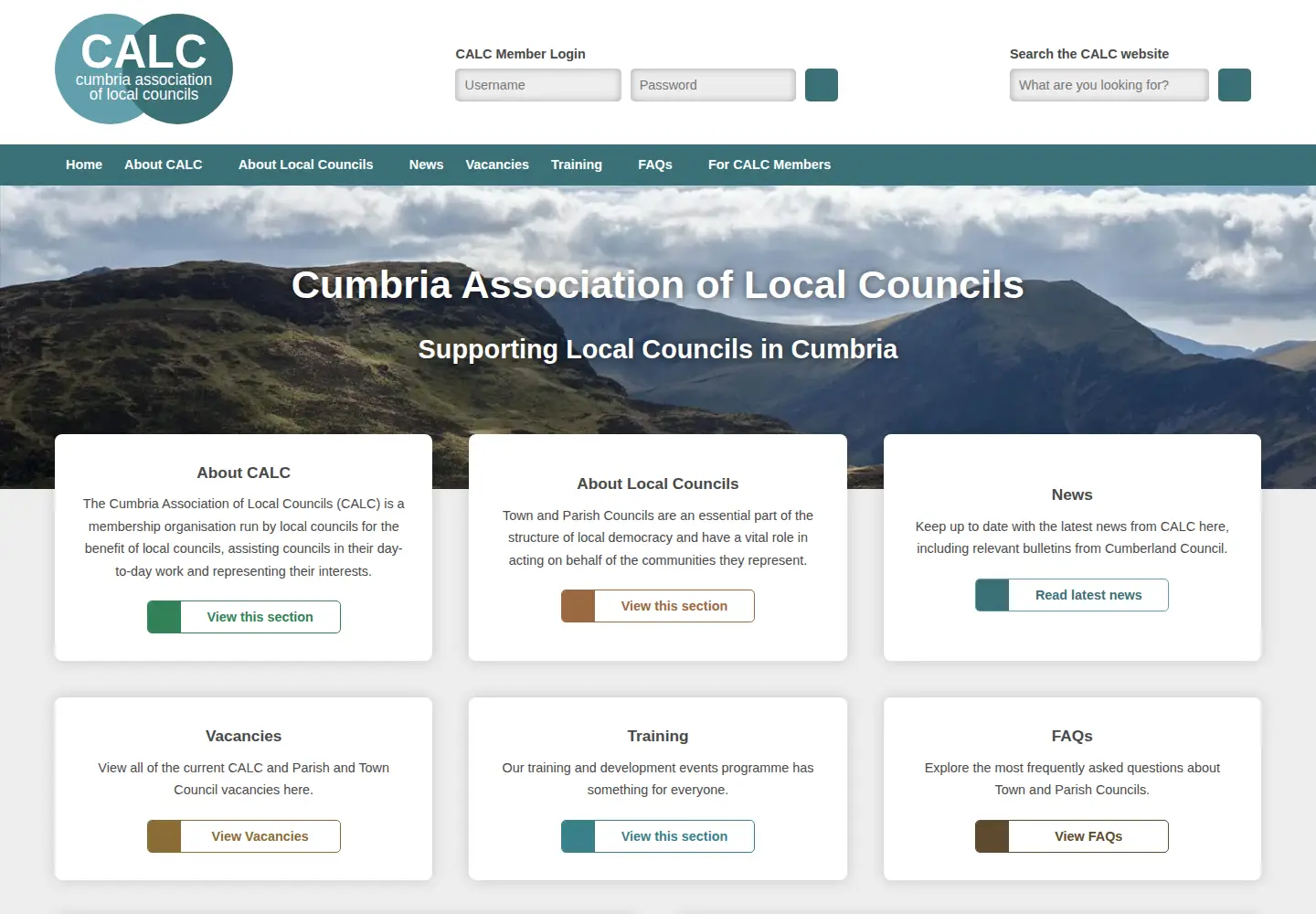 Screenshot of calc.org.uk