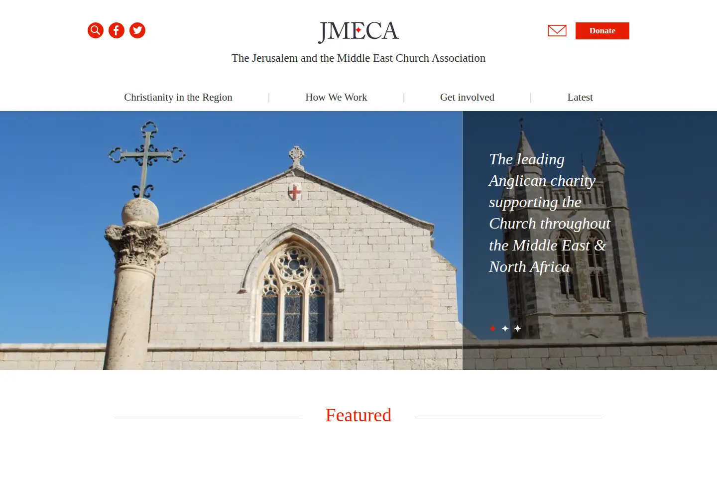 Screenshot of jmeca.org.uk