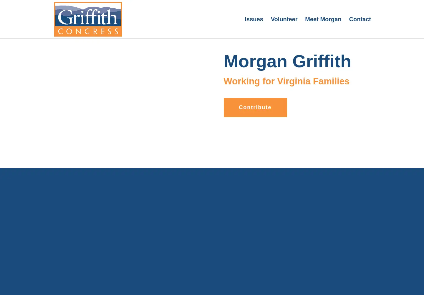 Screenshot of morgangriffithforcongress.com