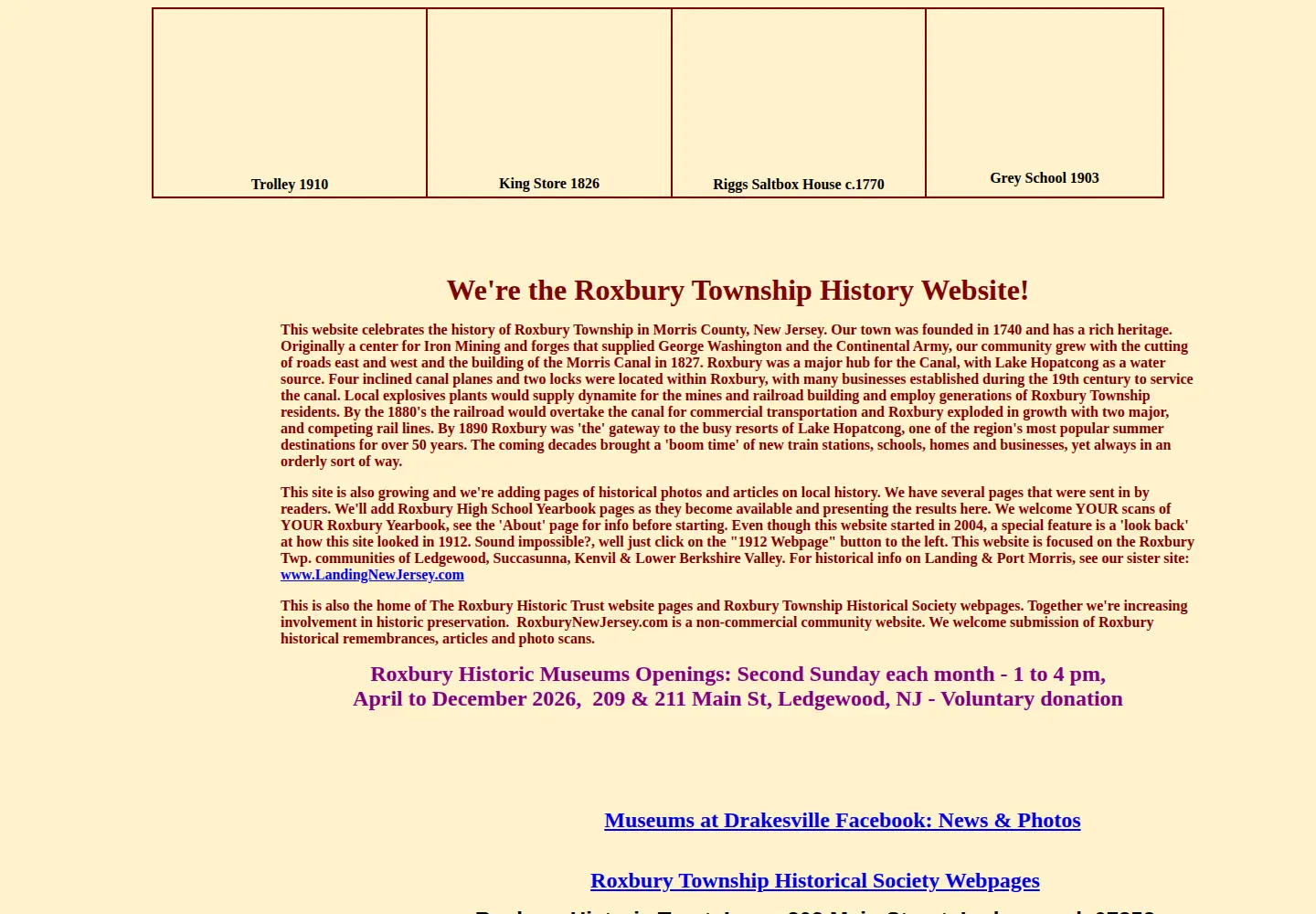 Screenshot of roxburynewjersey.com