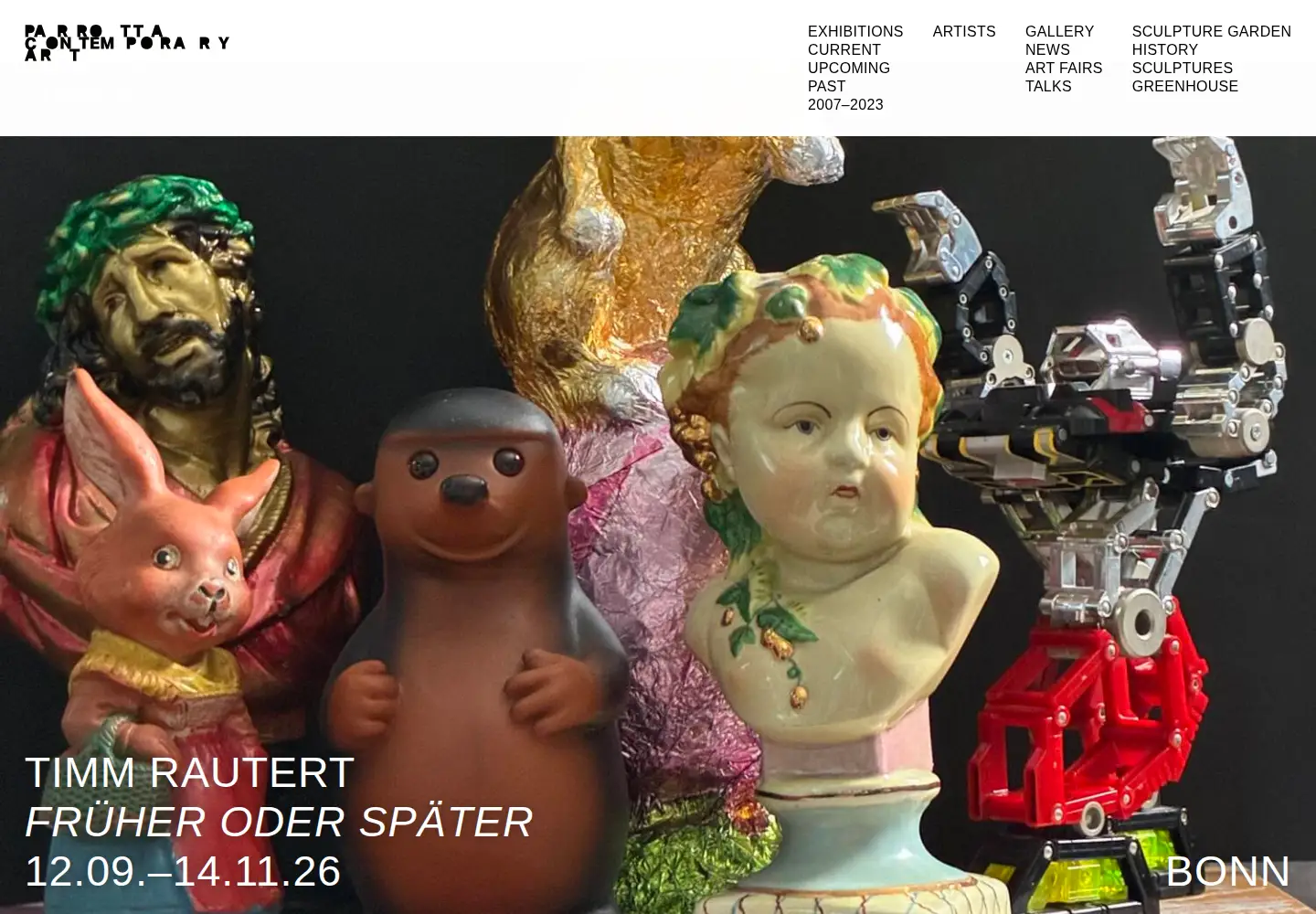 Captured homepage of parrotta.de in the current scan