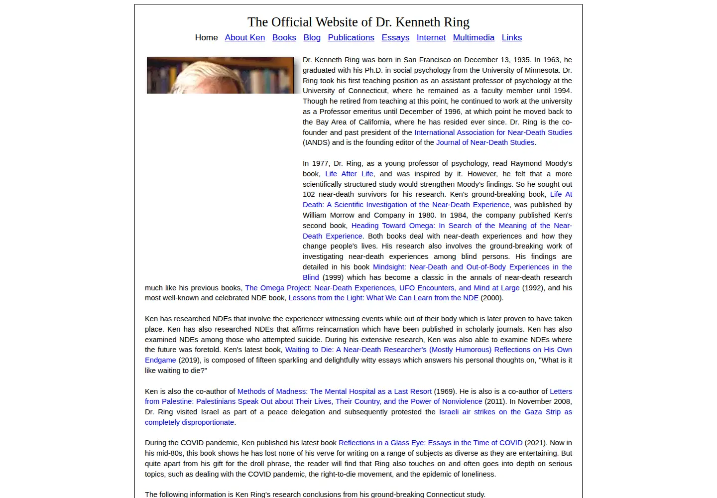 Screenshot of kenring.org