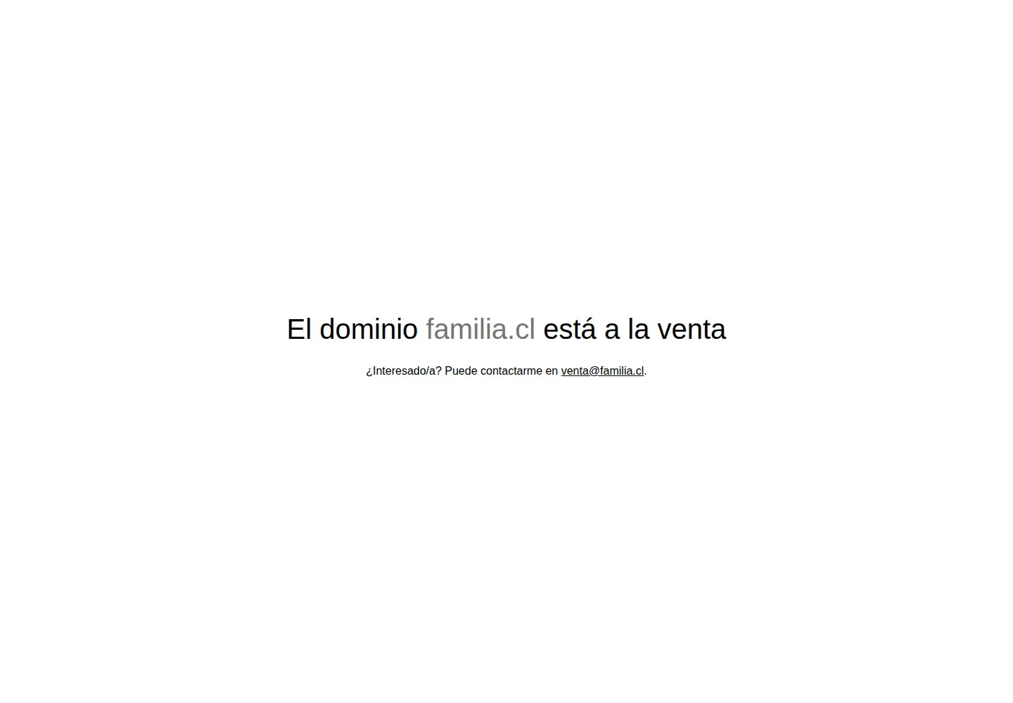 Screenshot of familia.cl