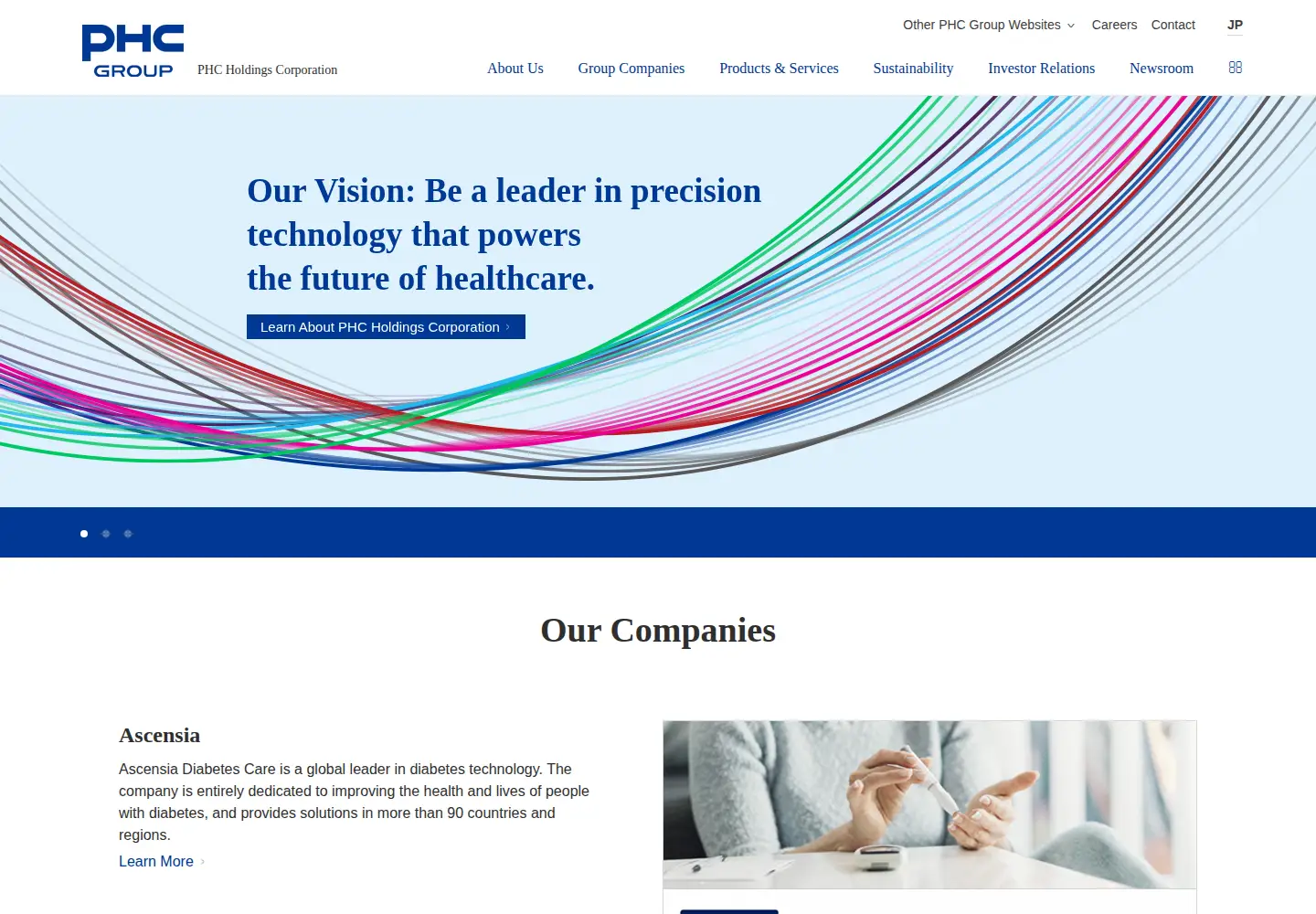 Screenshot of phchd.com