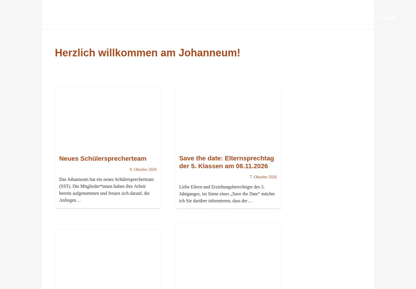 Screenshot of johanneum.eu