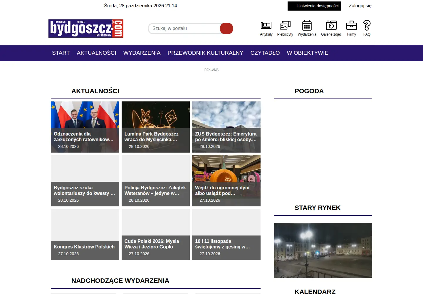 Screenshot of bydgoszcz.com