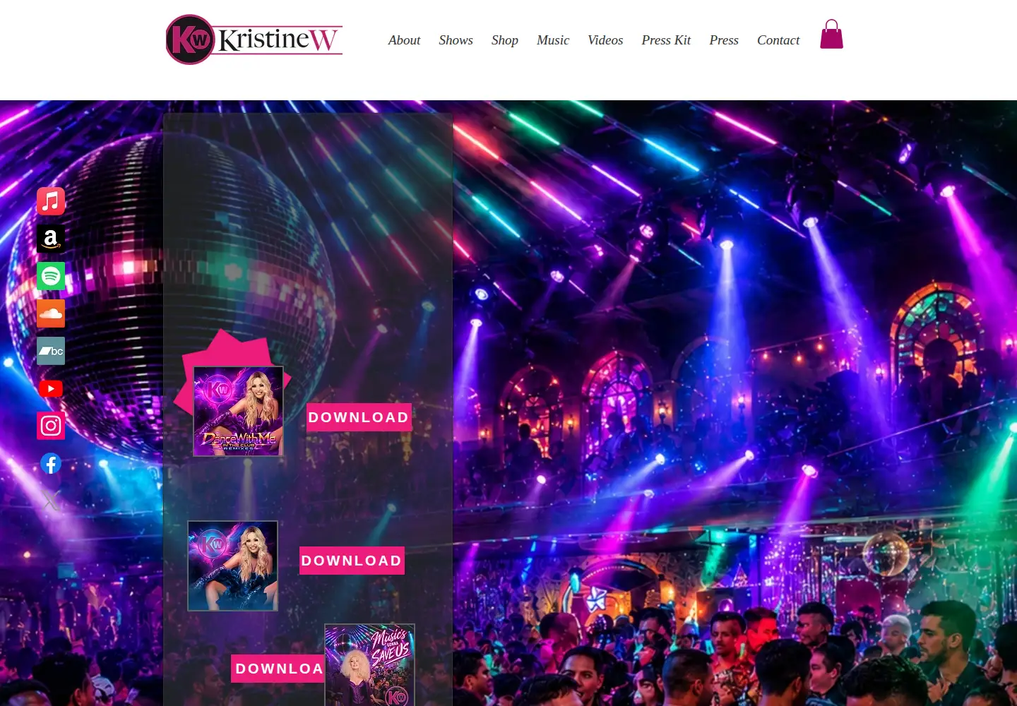 Screenshot of kristinew.com