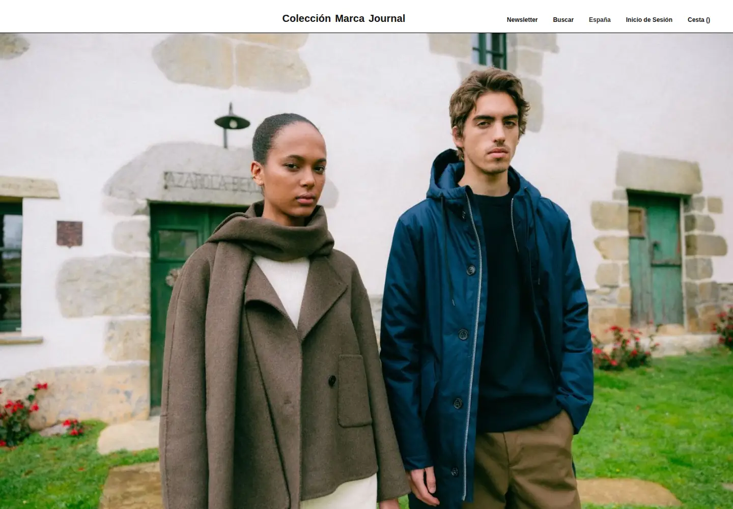 Captured homepage of loreakmendian.com in the current scan
