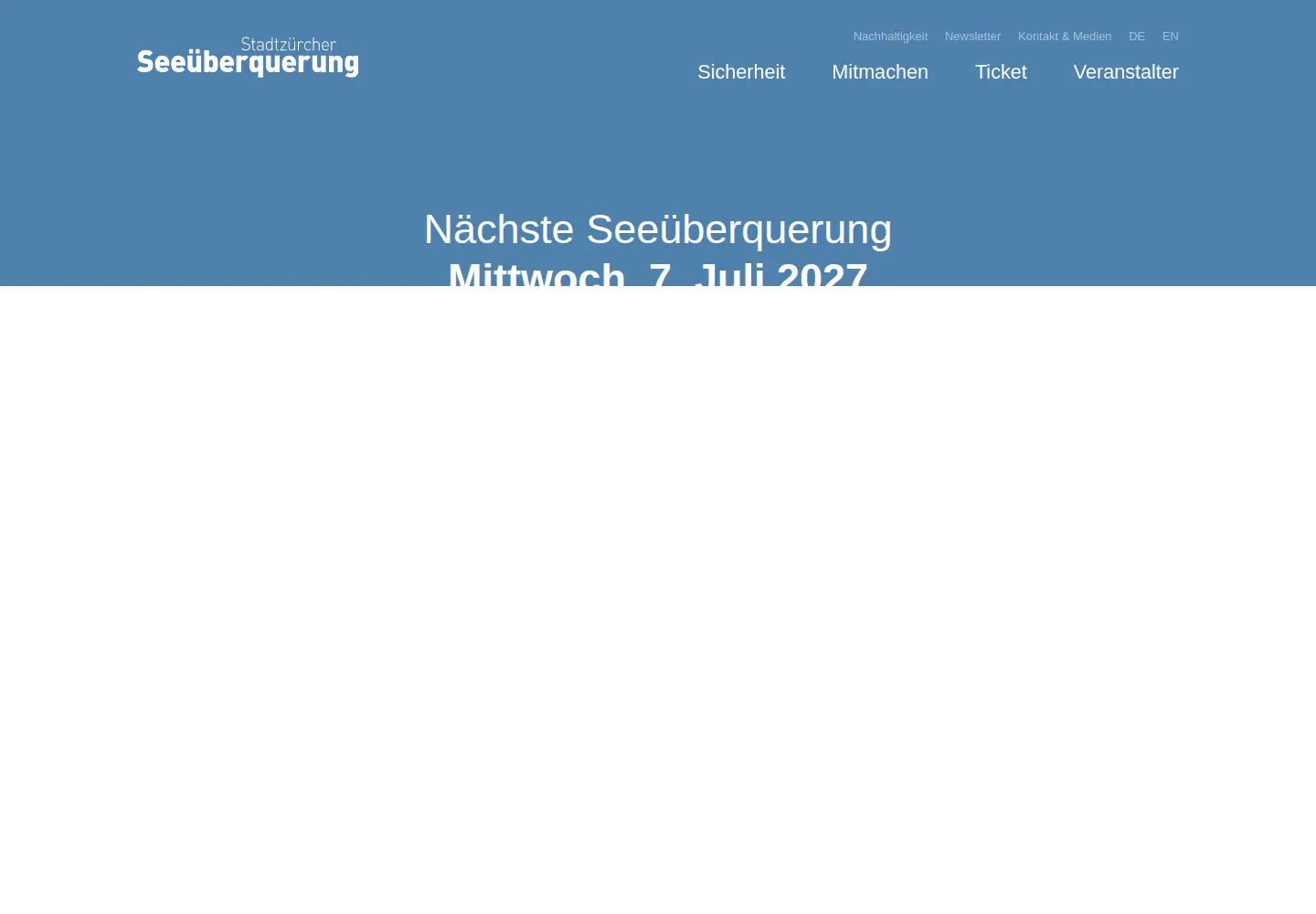 Screenshot of seeueberquerung.ch