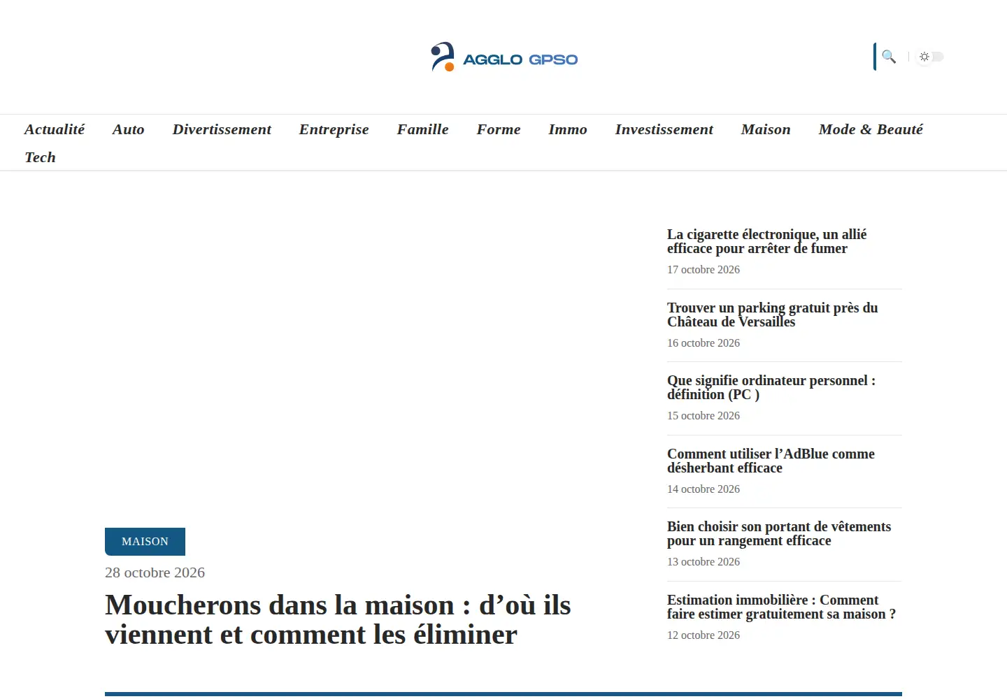 Screenshot of agglo-gpso.fr