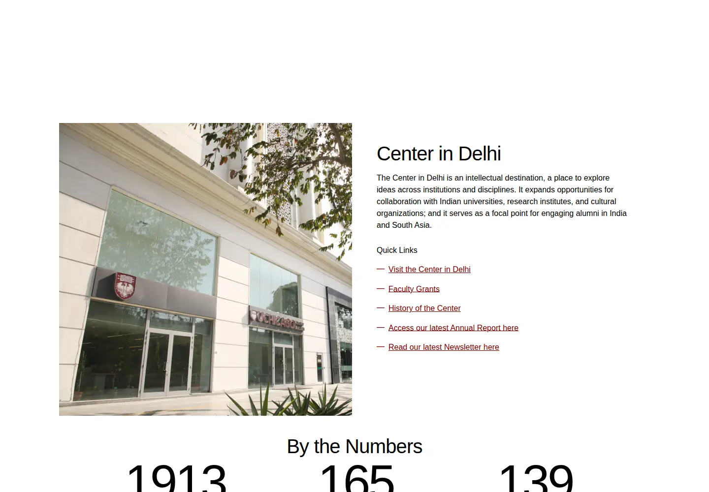 Screenshot of uchicago.in