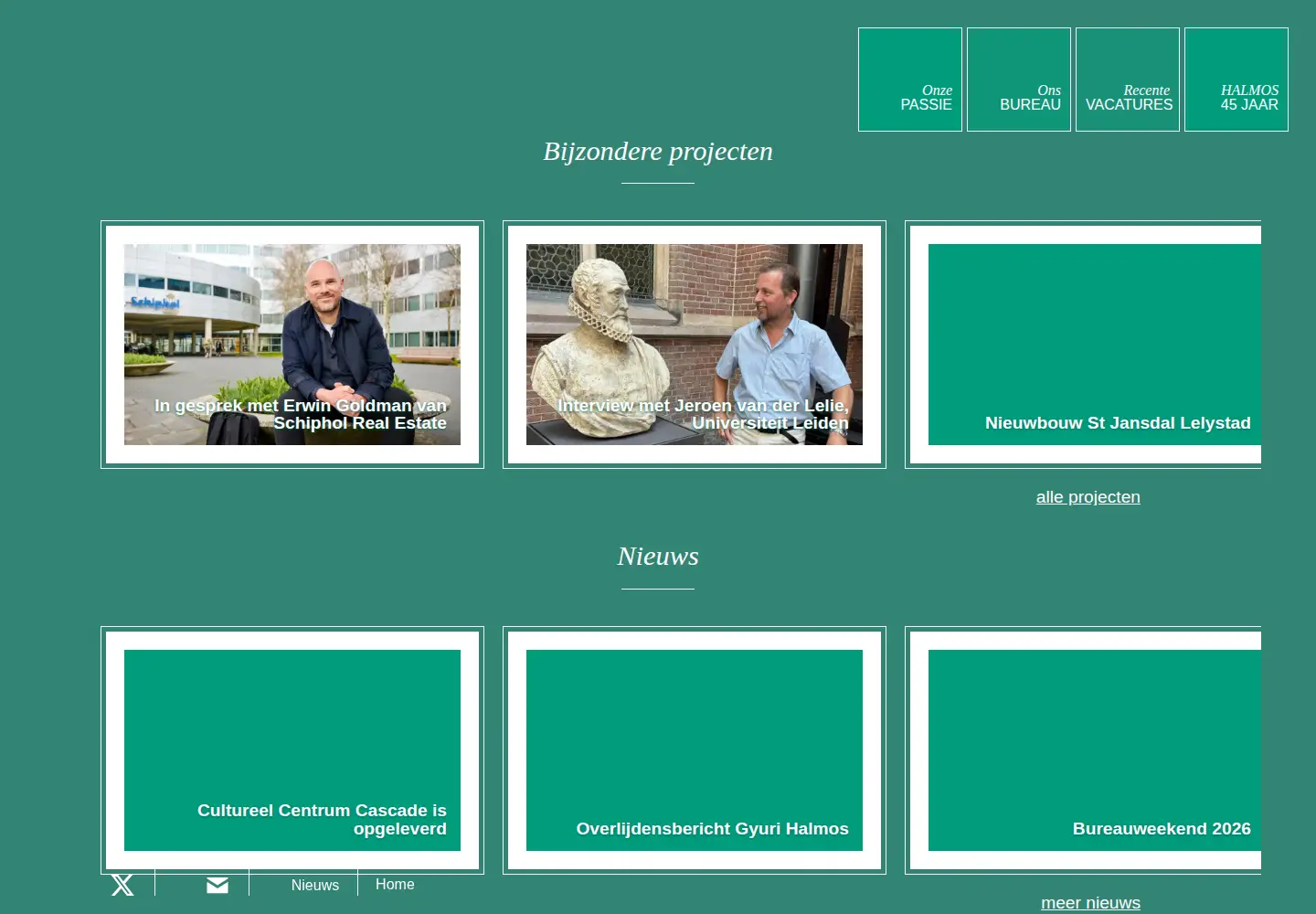 Screenshot of halmos.nl