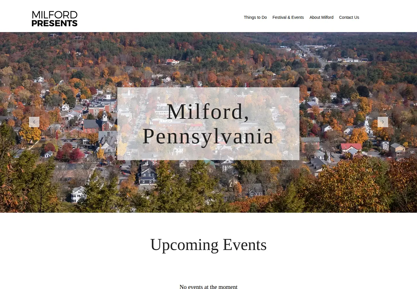 Screenshot of milfordpa.us