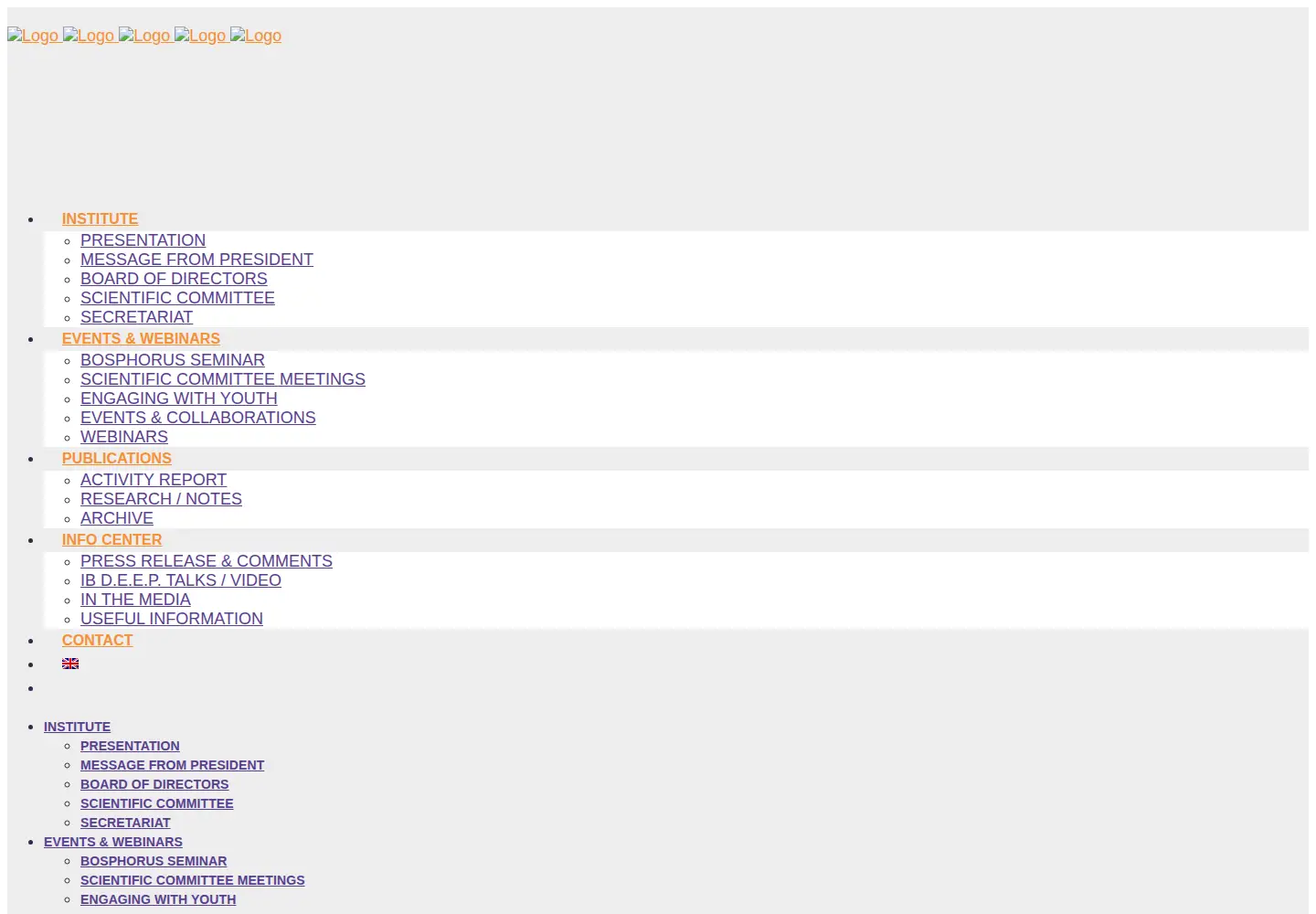 Screenshot of institut-bosphore.org