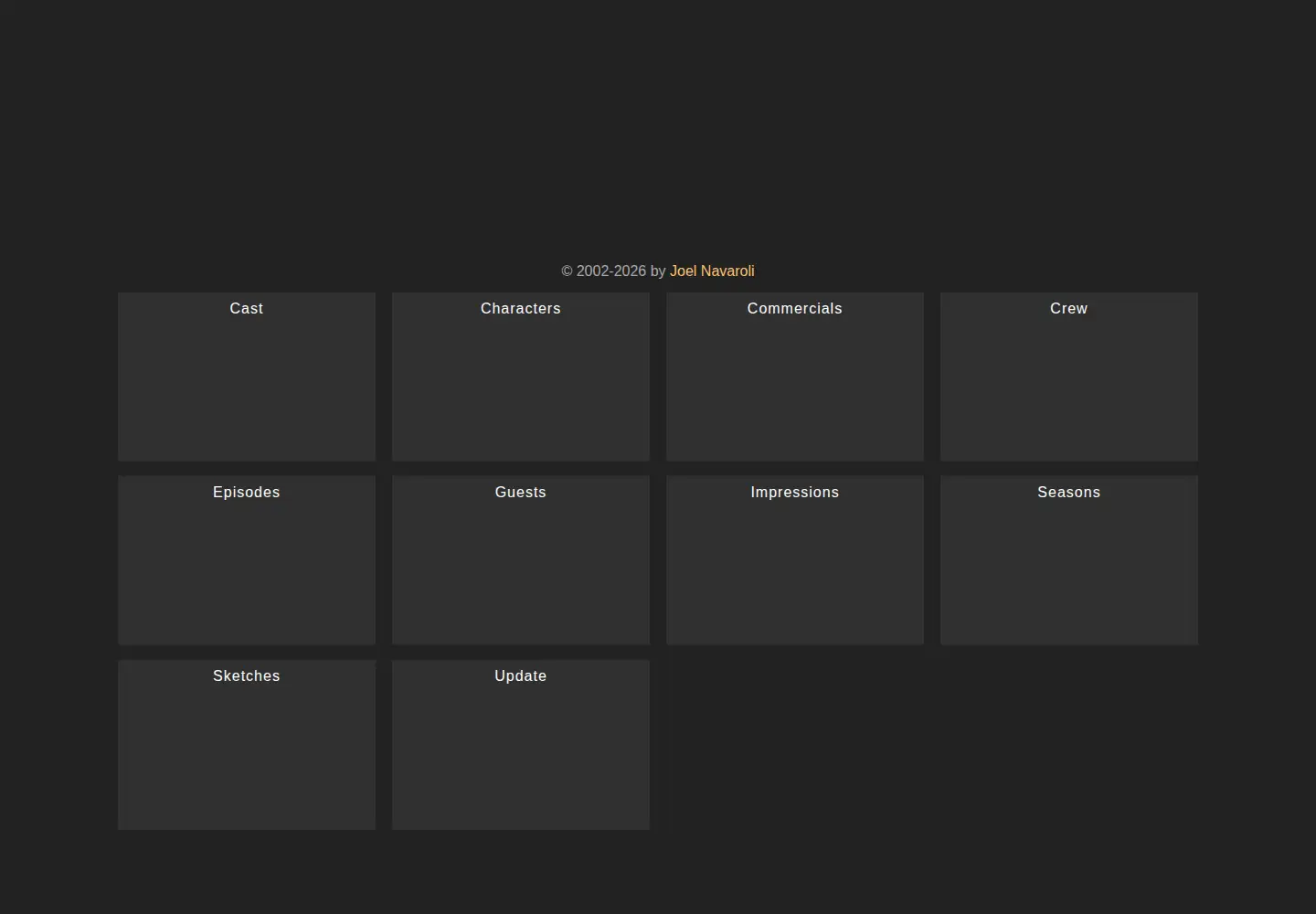 Screenshot of snlarchives.net