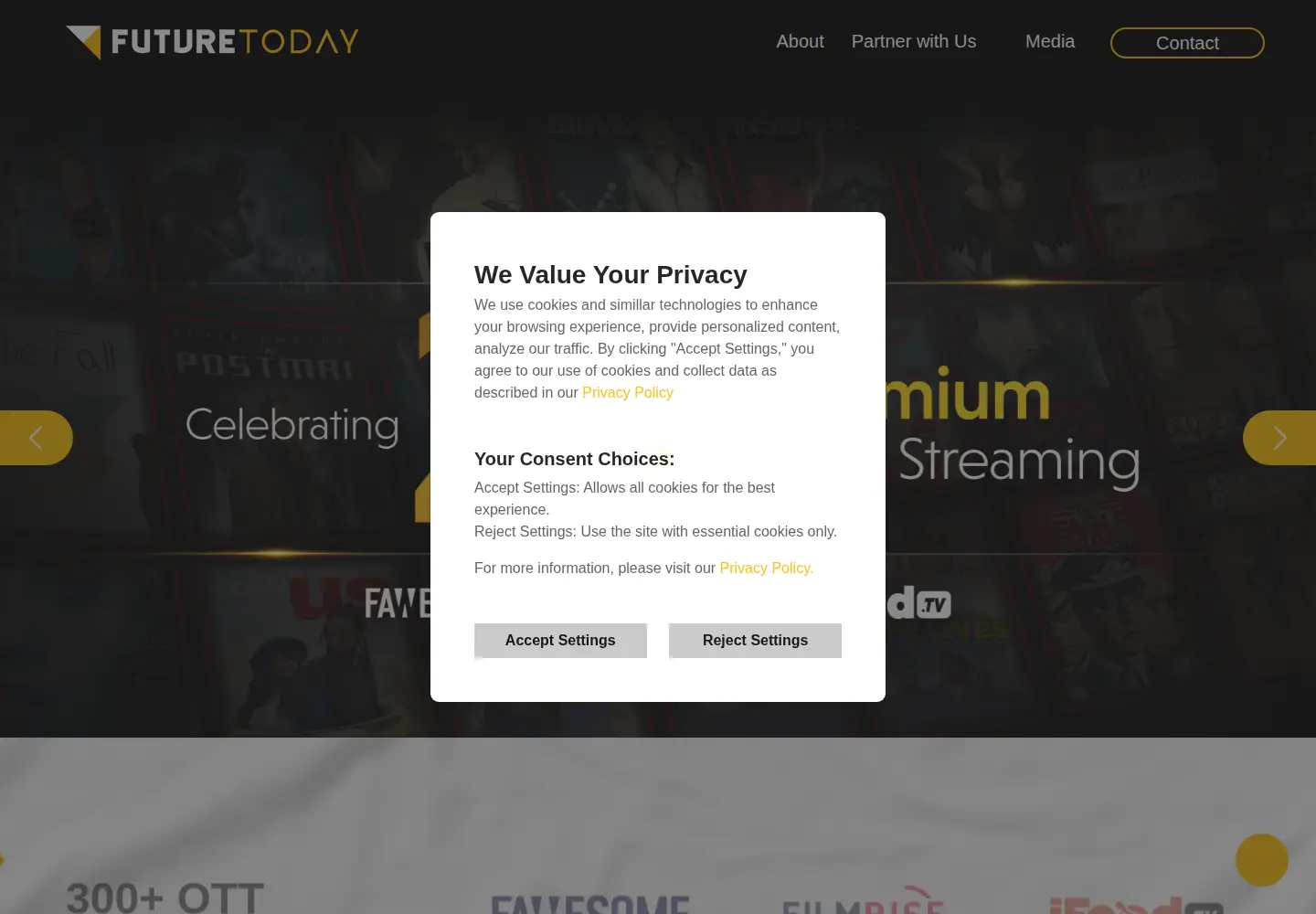 Screenshot of futuretodayinc.com