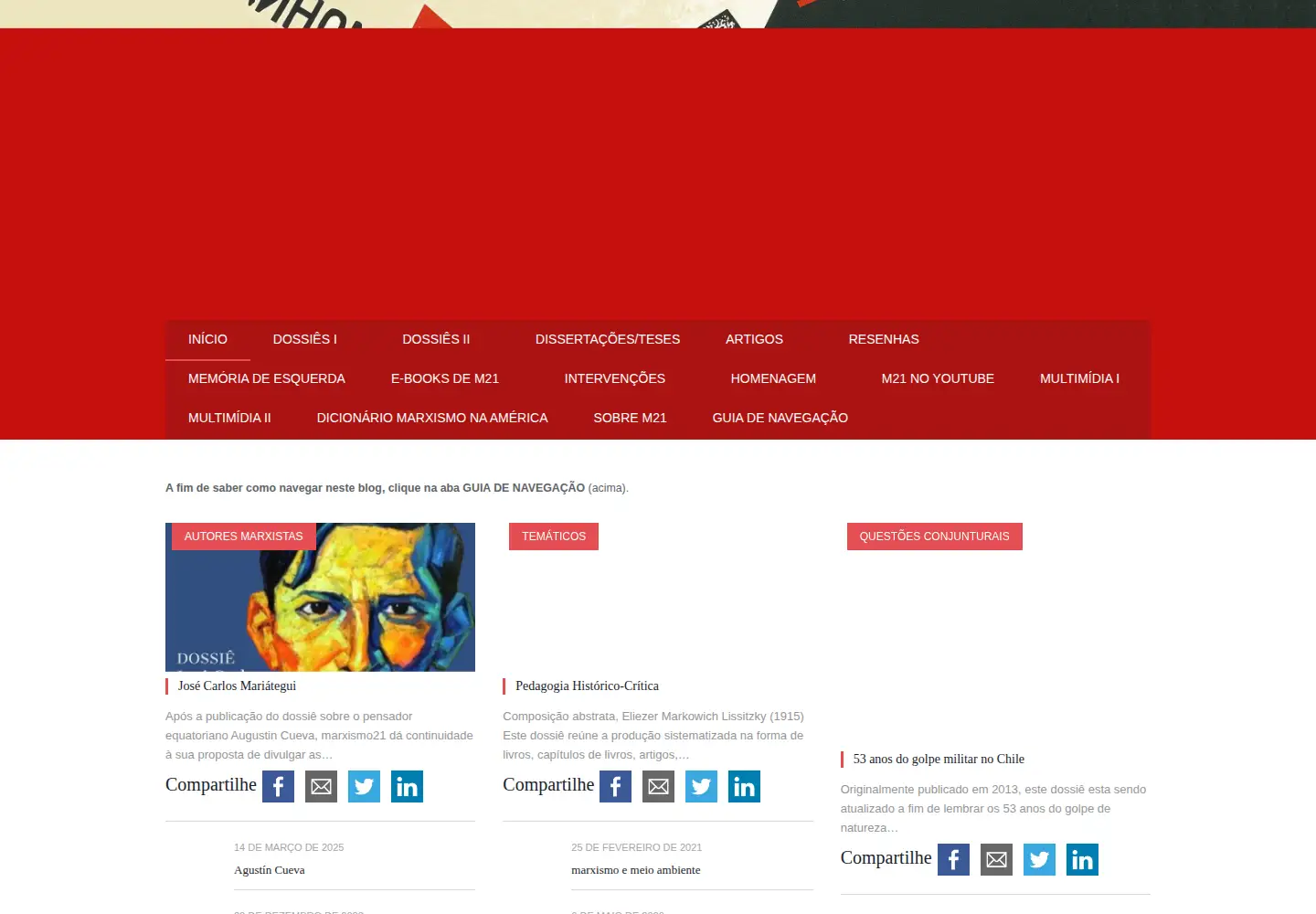 Screenshot of marxismo21.org