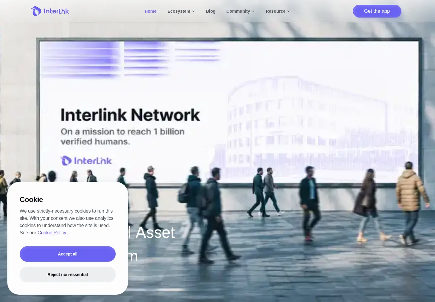 Screenshot of interlinklabs.ai