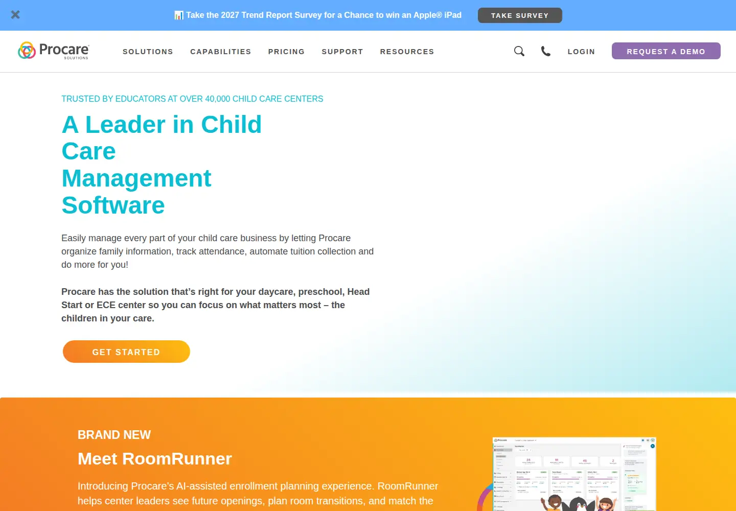 Screenshot of procareconnect.com