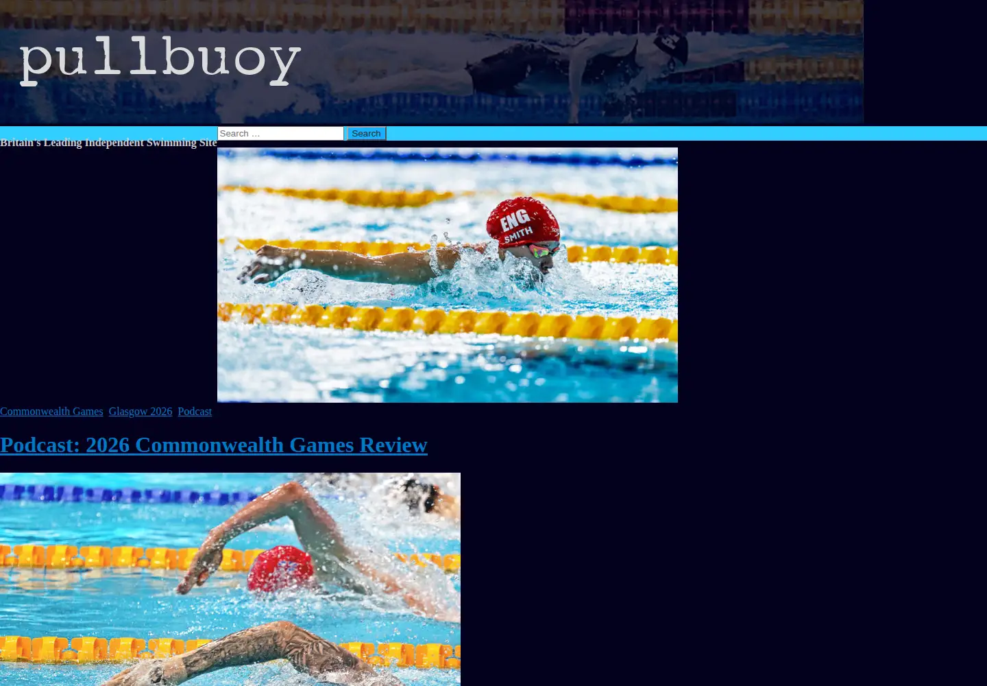 Screenshot of pullbuoy.co.uk