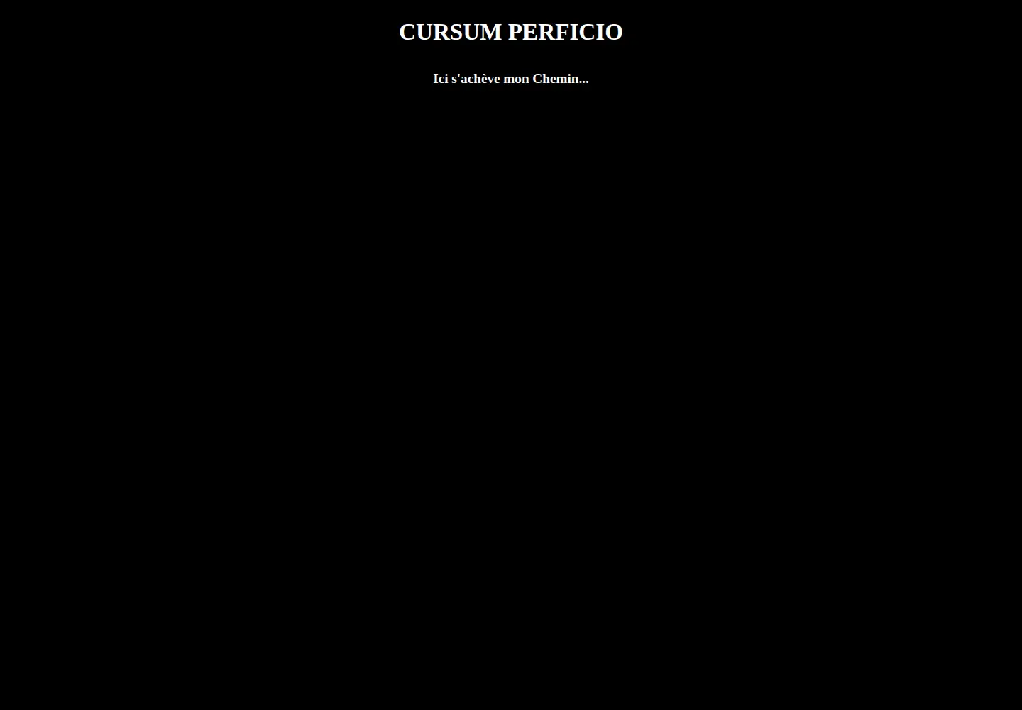 Captured homepage of cursumperficio.net in the current scan