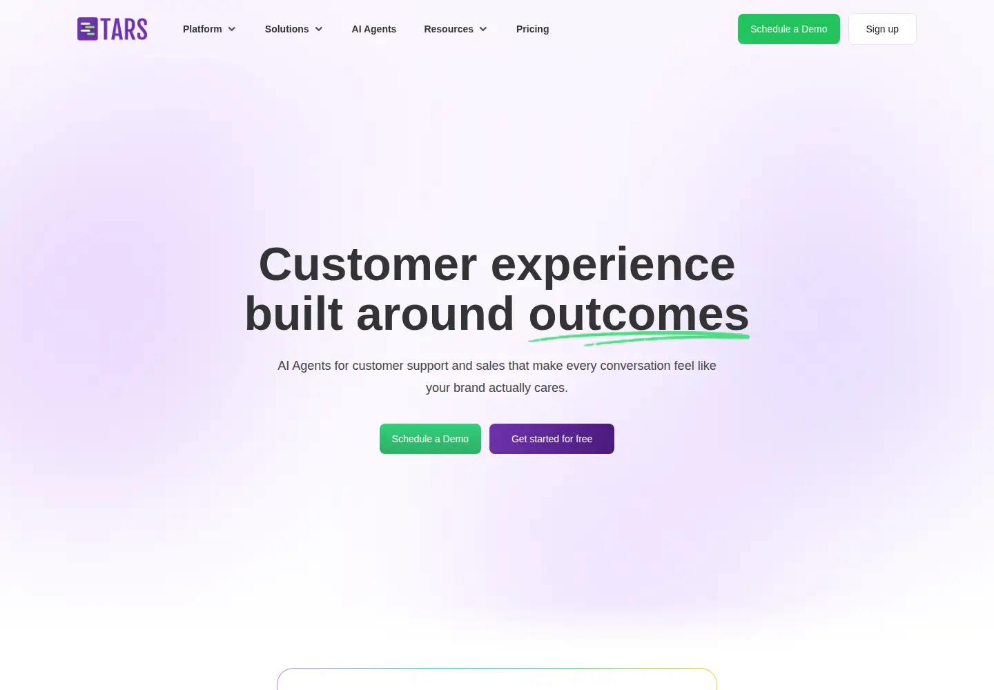 Screenshot of hellotars.com