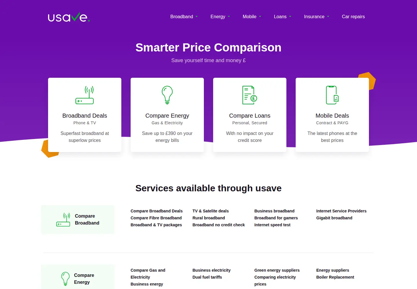 Screenshot of thinq.co.uk